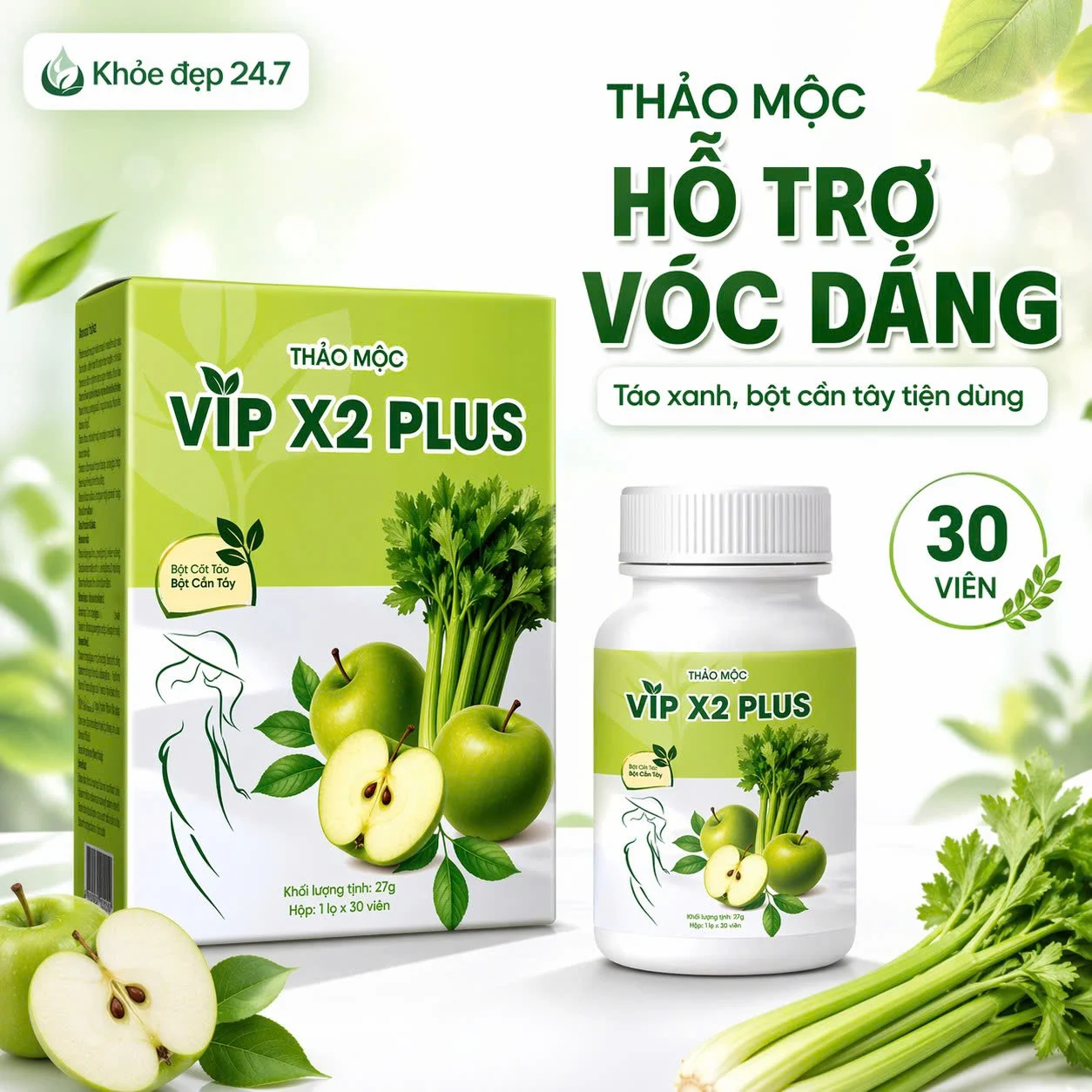 Thảo mộc Vip x2 plus